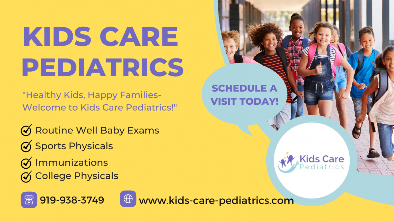 Kids Care Pediatrics Facebook Cover Page (1) Kids Care Pediatrics